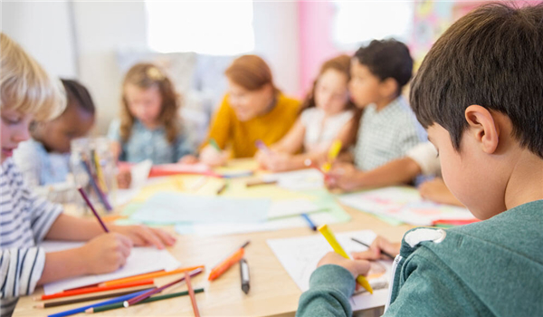 Kids in classroom