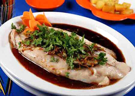 Steamed Fish 