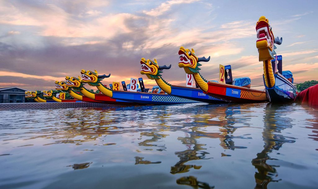 Dragon boats