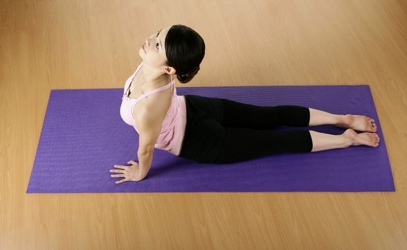 Asian Girl Yoga