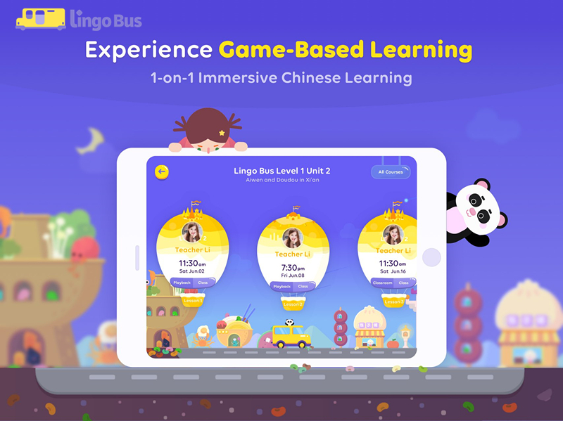 Experience game based learning